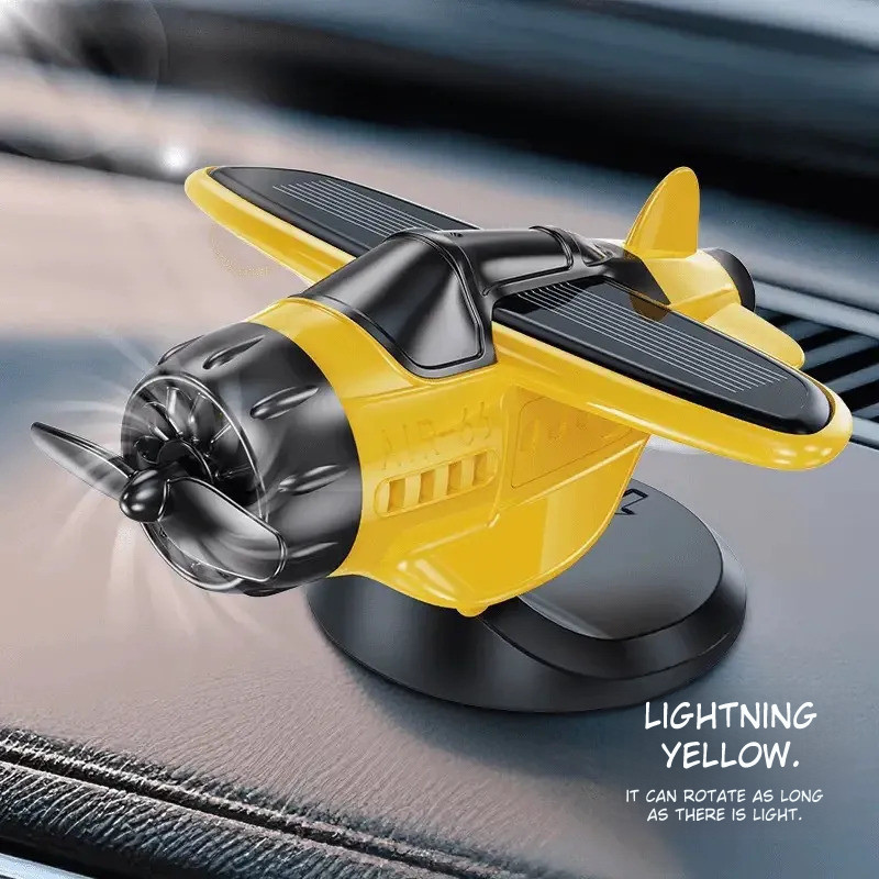 Premium Solar Fighter Plane Car Toys