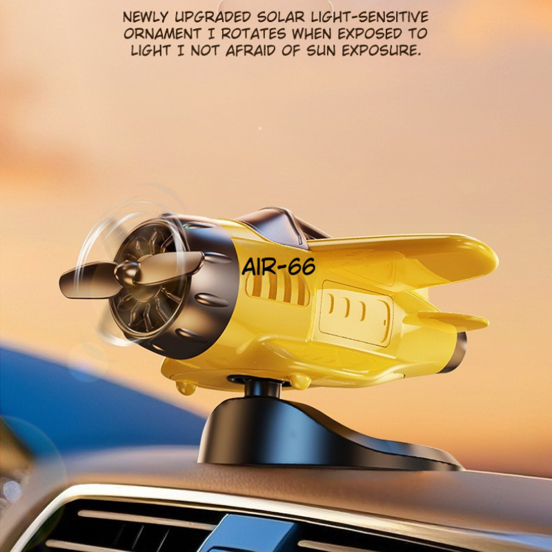 Premium Solar Fighter Plane Car Toys