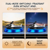 Rotating Fighter Jet Car Fragrance Decor