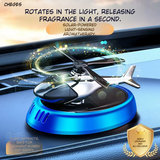 Rotating Fighter Jet Car Fragrance Decor