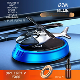 Rotating Fighter Jet Car Fragrance Decor