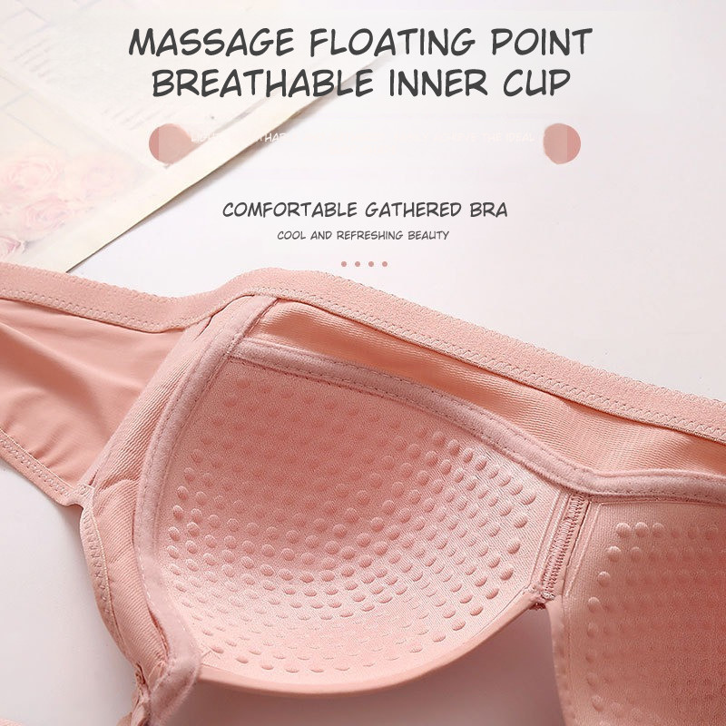 Sweat Absorbing No-Rim Support Bra