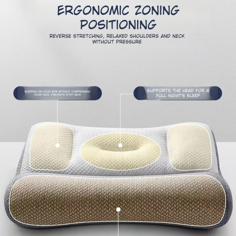 Knitted Reverse Traction Sleeping Pillow