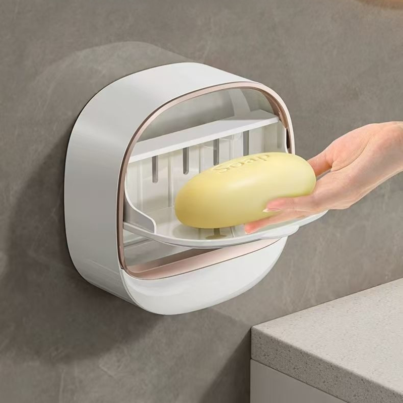 Free Punch Covered Bathroom Soap Box