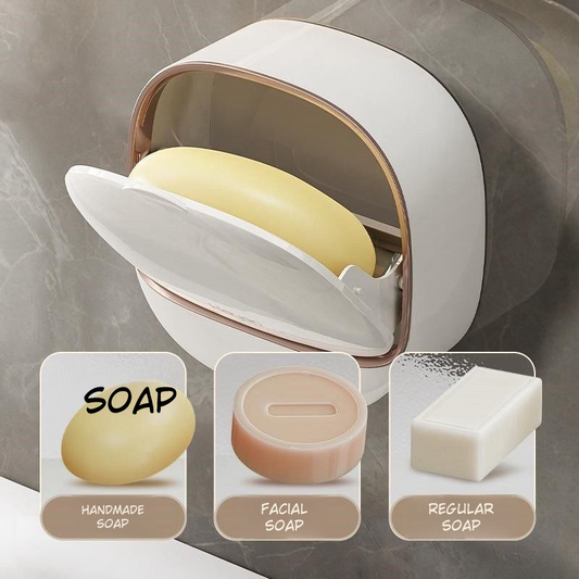 Free Punch Covered Bathroom Soap Box
