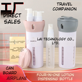 Portable  Multi-Use 4-in-1 Liquid Containers