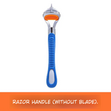 Travel Friendly Five Layer Blade Grip Shaving Razor