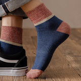 Graffiti Pattern Casual Sport Socks (Set Of 5)