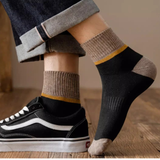 Graffiti Pattern Casual Sport Socks (Set Of 5)