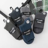 Solid Color Vertical Striped Cotton Socks( Set of 05)