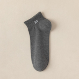 Men’s Antibacterial Short Barrel Sport Socks(Set of 05)