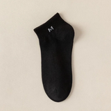 Men’s Antibacterial Short Barrel Sport Socks(Set of 05)