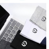 Men’s All-Season Polyester Mid-Tube Casual Socks(Set of 05)