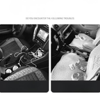 Universal ABS Leather Car Storage Box