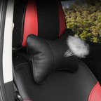 PU Leather Car Headrest Pillow ( Set Of 02 )