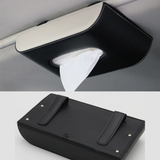 Car Leather Tissue Box with Tissue