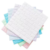 Waterproof Peel-Stick 3D Foam Wall Sticker( Set of 12)