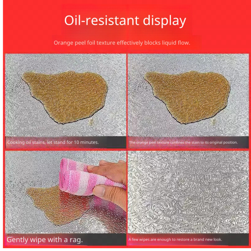 Multi-Purpose Thickened Oil-Resistant Foil Paper