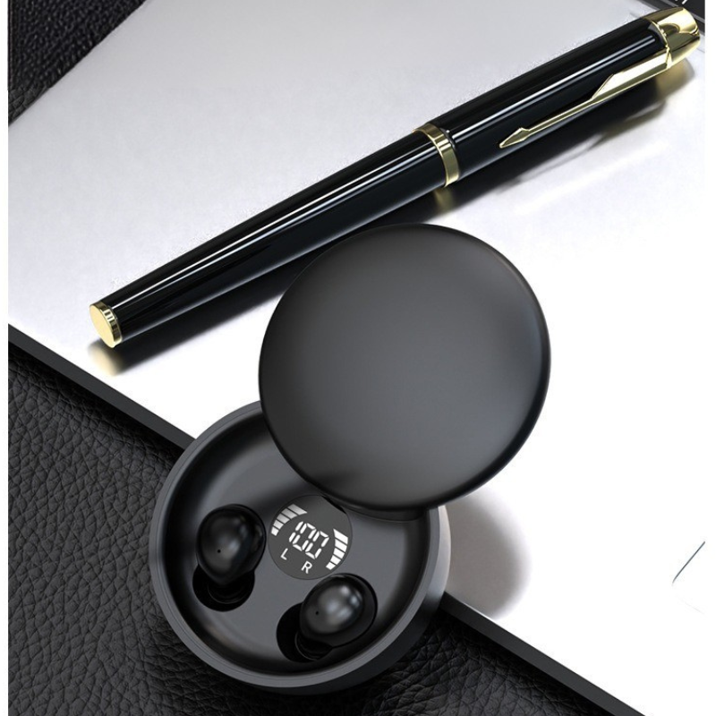 Compact In-Ear Slide Cover Bluetooth Earbuds