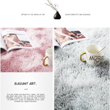 Luxurious Silk Wool Full-Coverage Rug