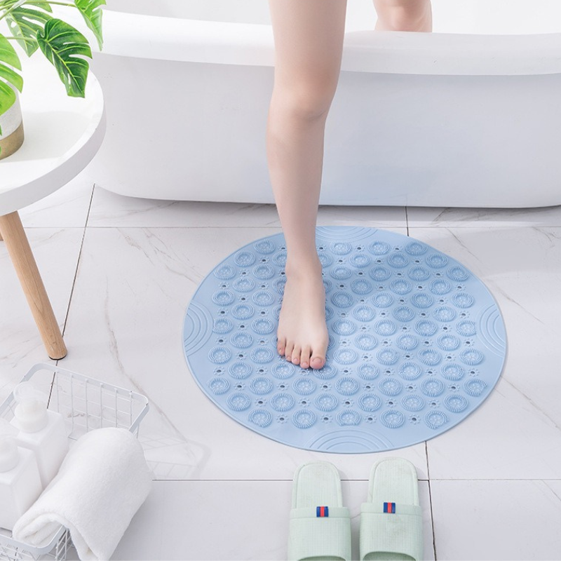 Quick-Dry PVC Bathroom Mat