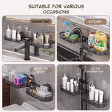 Wall-Mounted Basin Storage Rack