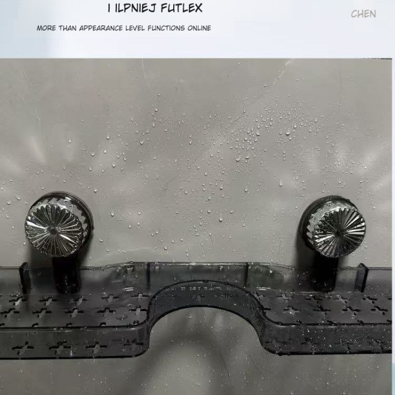 Wall-Mounted Basin Storage Rack