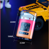 Windproof Digital Display Rechargeable Lighter