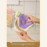 Quick-Drying Coral Fleece Hand Towel