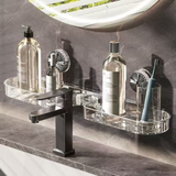 Wall-Mounted Basin Storage Rack
