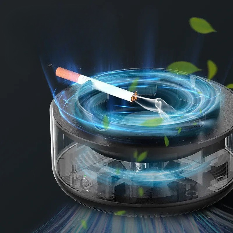 Automatic Smoke Removal Air Purifier Ashtray