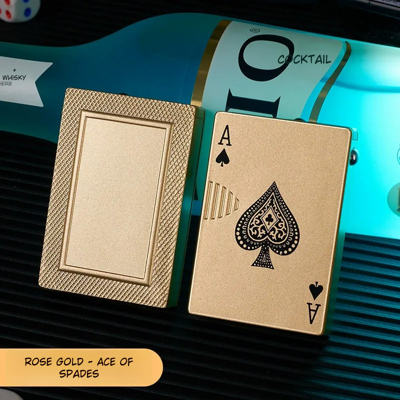 Money Checker Playing Card Designed Lighter