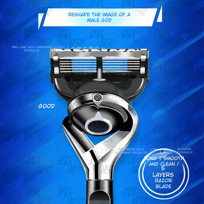 Premium Five-Layer Men’s Shaver ( With 4 Heads )
