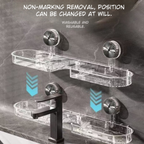 Wall-Mounted Basin Storage Rack