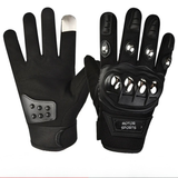 Stainless Steel Shell Motorbike Safety Gloves