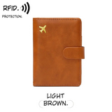 RFID Anti-Theft Soft Passport Bag
