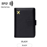 RFID Anti-Theft Soft Passport Bag