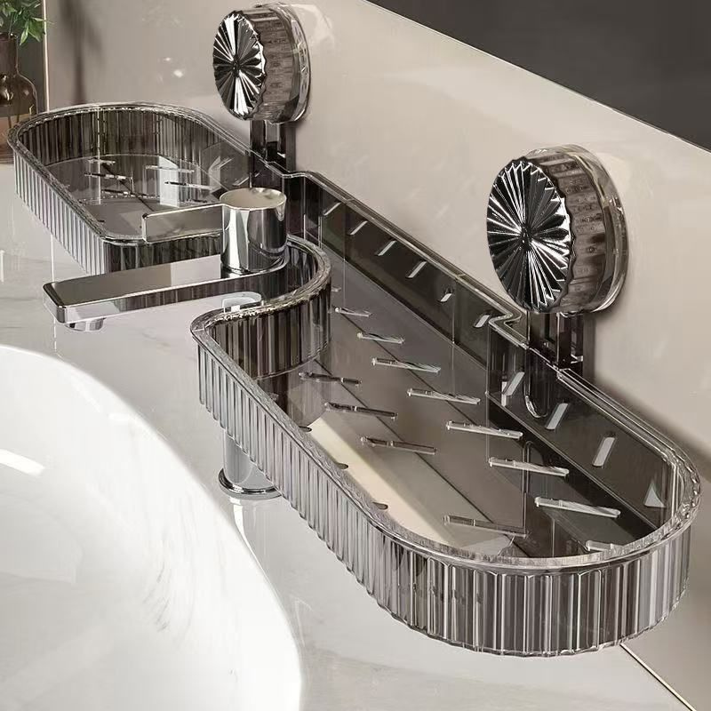 Wall-Mounted Basin Storage Rack