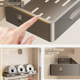 Premium Punch-Free Bathroom Storage Rack