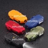 Multifunctional Waterproof Flashlight with Arc Lighter