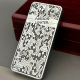 Thin Classic Open Flame Wheel Lighter