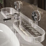 Wall-Mounted Basin Storage Rack