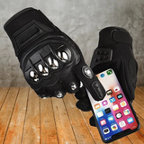 Stainless Steel Shell Motorbike Safety Gloves