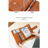 RFID Anti-Theft Soft Passport Bag
