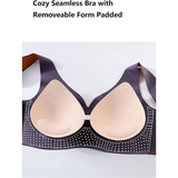 Lightweight Vest Style Seamless Bra