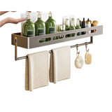 Premium Punch-Free Bathroom Storage Rack