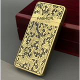 Thin Classic Open Flame Wheel Lighter