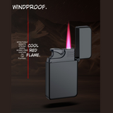 Ultra-Thin Windproof Metal Lighter