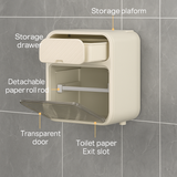 Waterproof Toilet Paper Roll Dispenser Rack