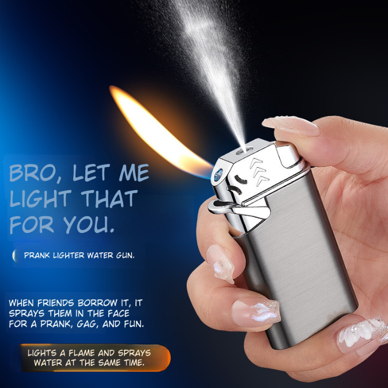 Flame Trick Water Gun Lighter